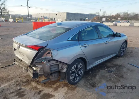 2017 Honda Civic Ex-T from USA, damaged, VIN 19XFC1F37HE019835